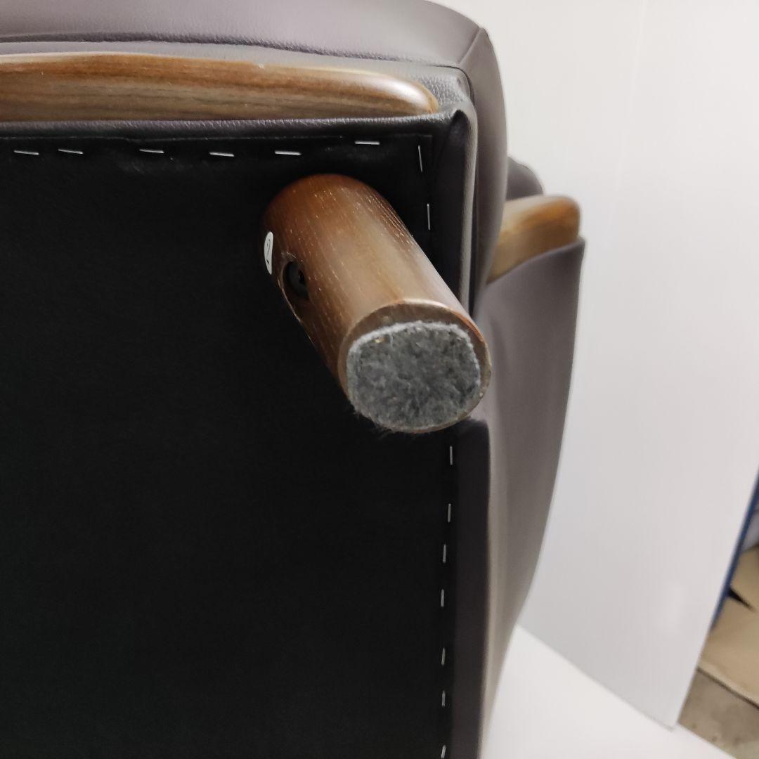 数日セール【美品】コウテイ3 ニトリ 合成皮革 1人用ソファ