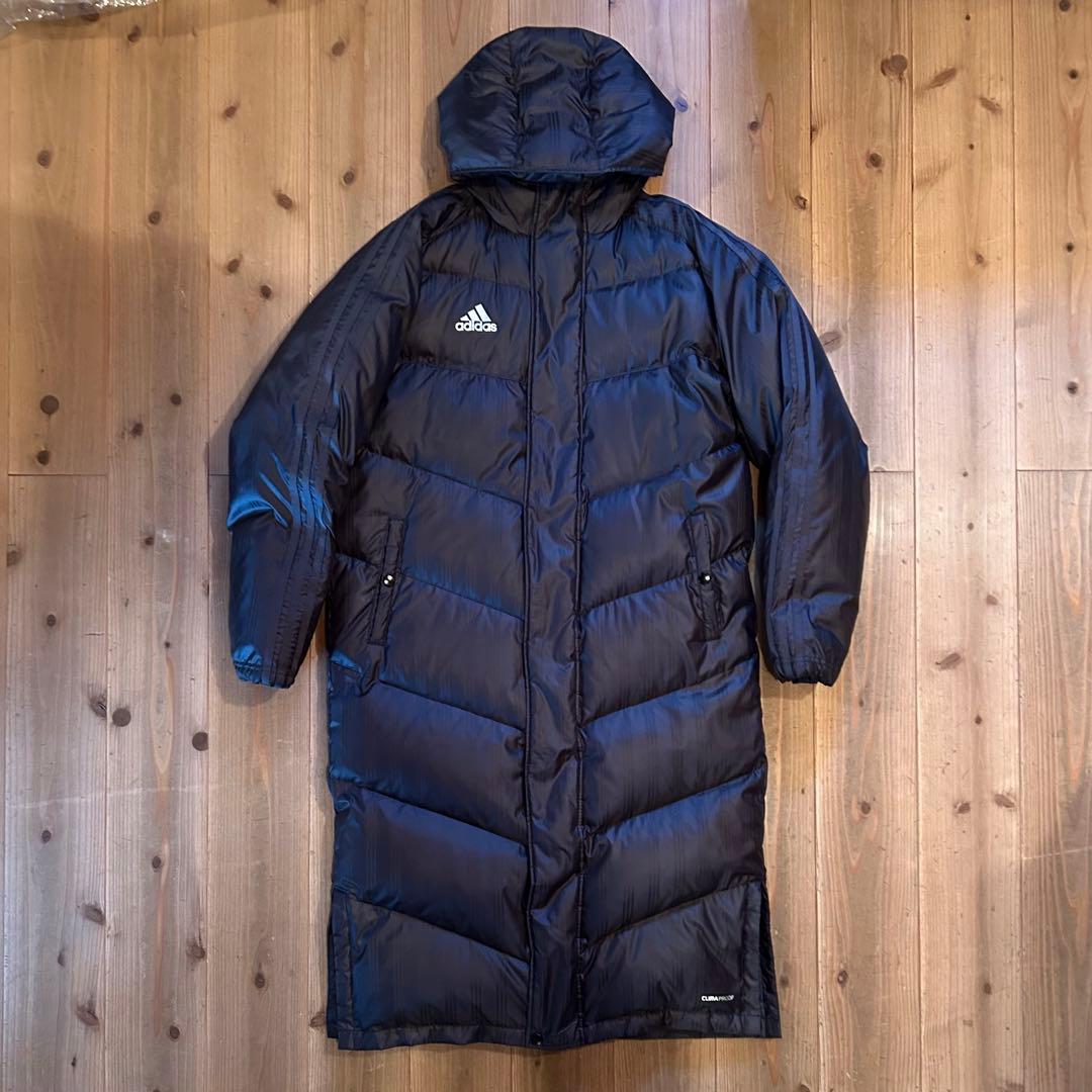 adidas CLIMAPROOF フード付きロングコート Mサイズ