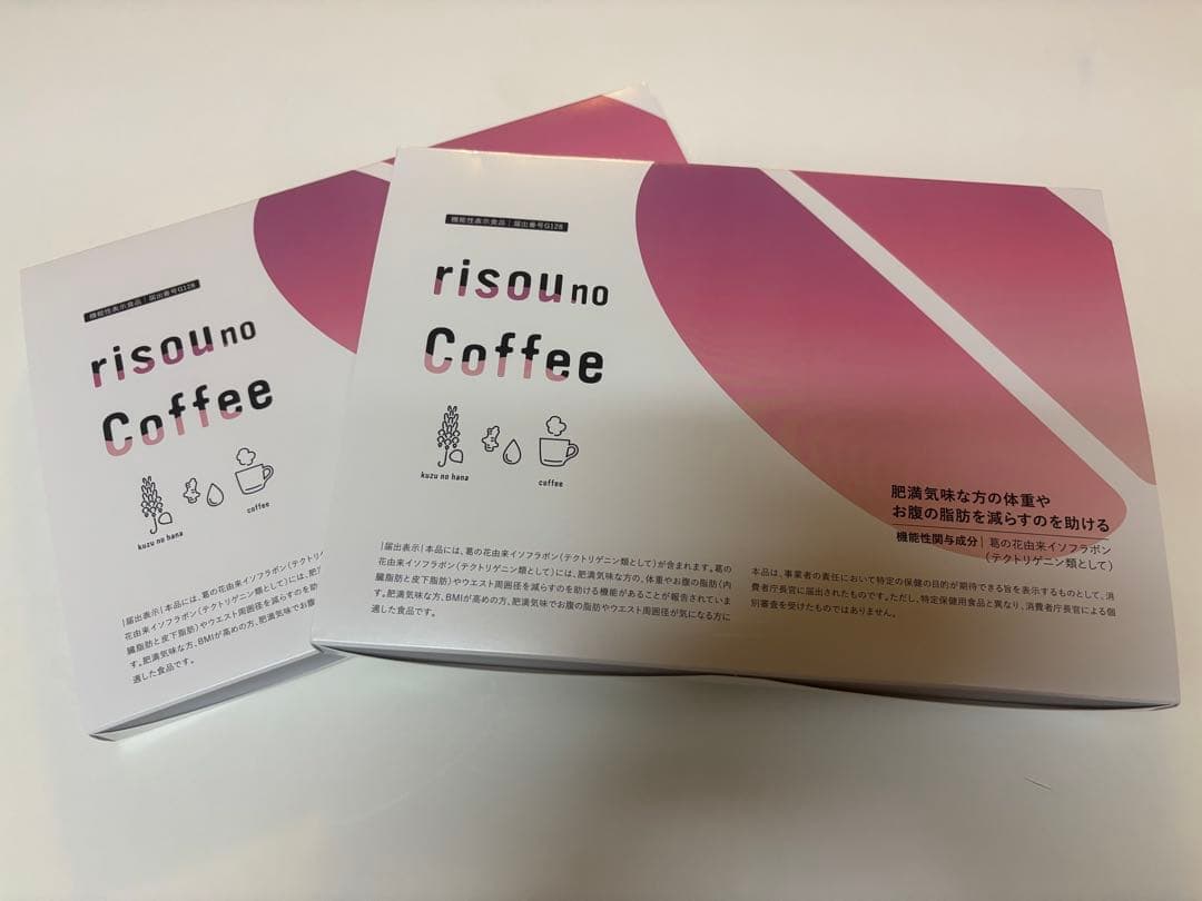 【新品未開封 】risouno Coffee りそうのコーヒー30袋×2箱