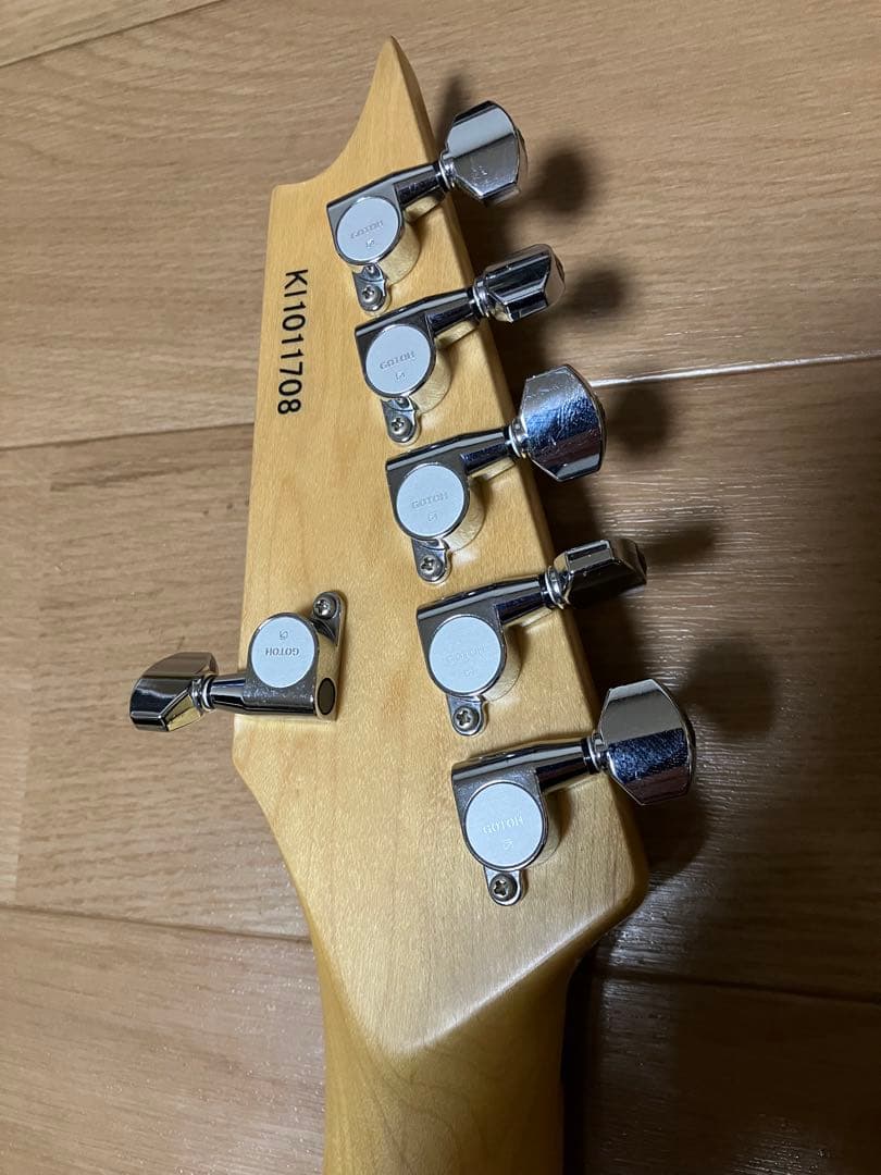 エレキギター　KILLER / KG-Serpent Galaxy Black