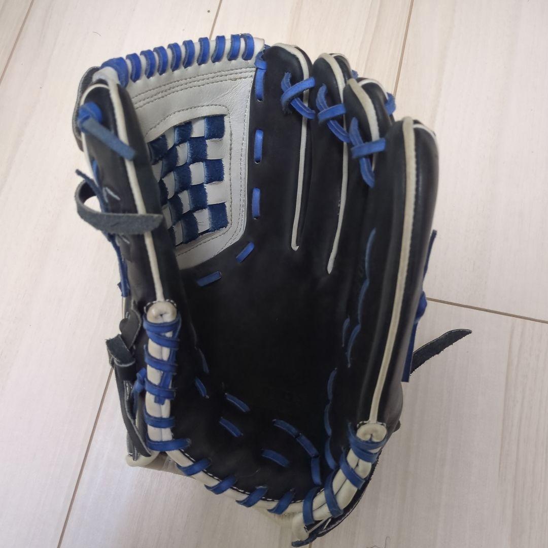 ワールドペガサス オーダー 軟式グローブ ブラック/ブルー