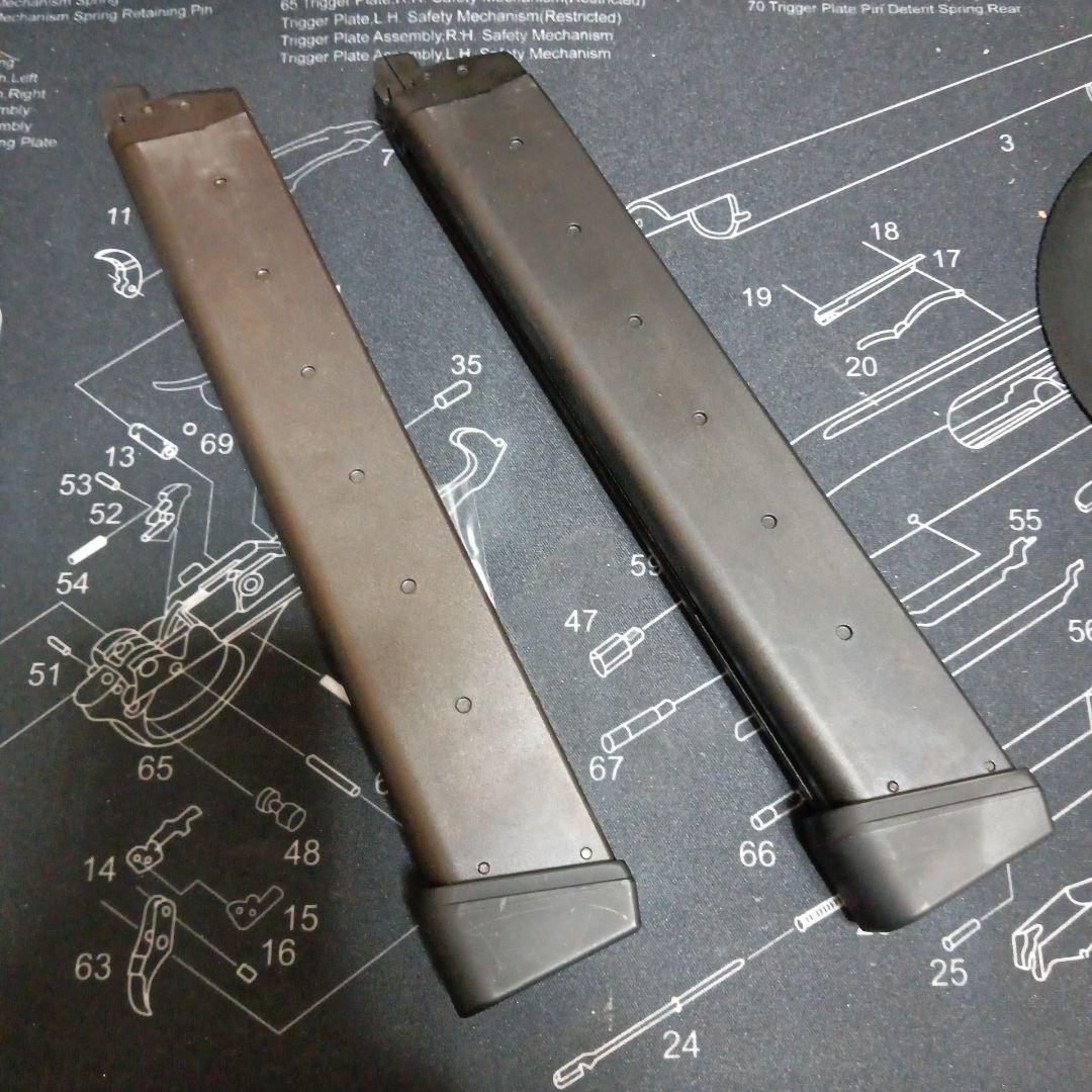 東京マルイ　グロック　ロングマガジン　ガスブローバック　2本