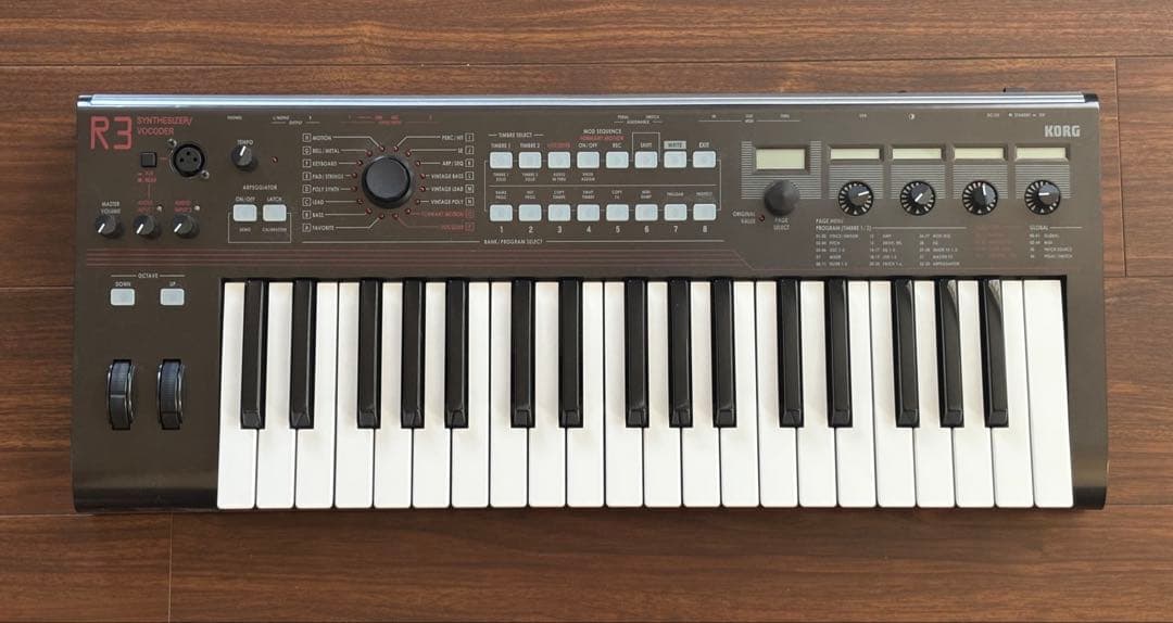 Korg R3 シンセサイザー 37鍵