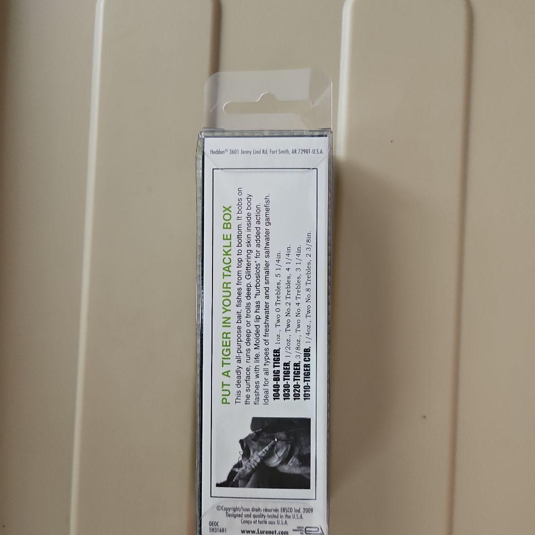 Heddon マグナムタイガー1/2 oz ボーンカラー新品未使用