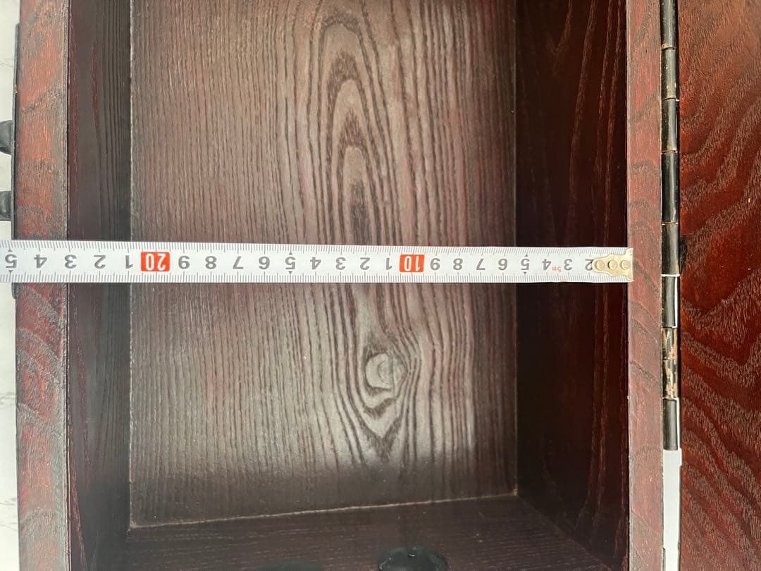 【新品】木製　欅材　千両箱　銭函　古民具　アンティーク
