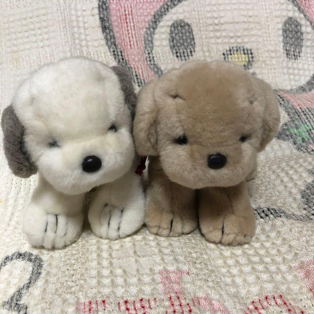 オリエンタルトーイ　うめ吉　寝そべりポーズ 18cm　くたくたぬいぐるみ　2コ