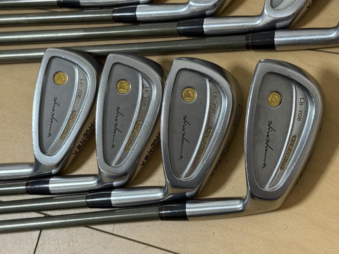 ◆ホンマ LB-708◆4星◆3I-11◆純正カーボン R1◆9本◆