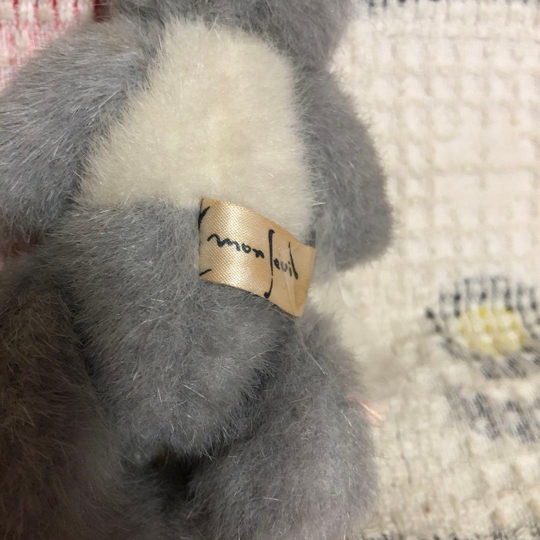 モンスイユ　ウサギ＆クマ　ポーズ変えられます　中古品