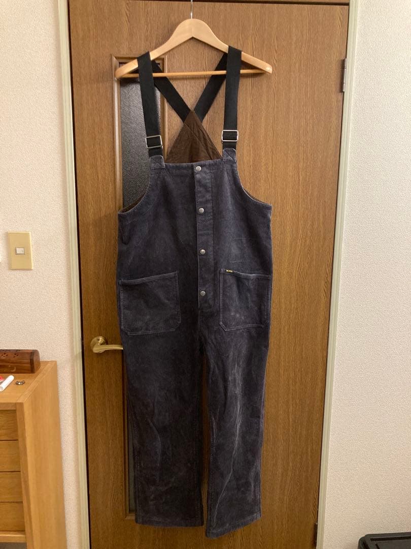 Bluco コーデュロイオーバーオール