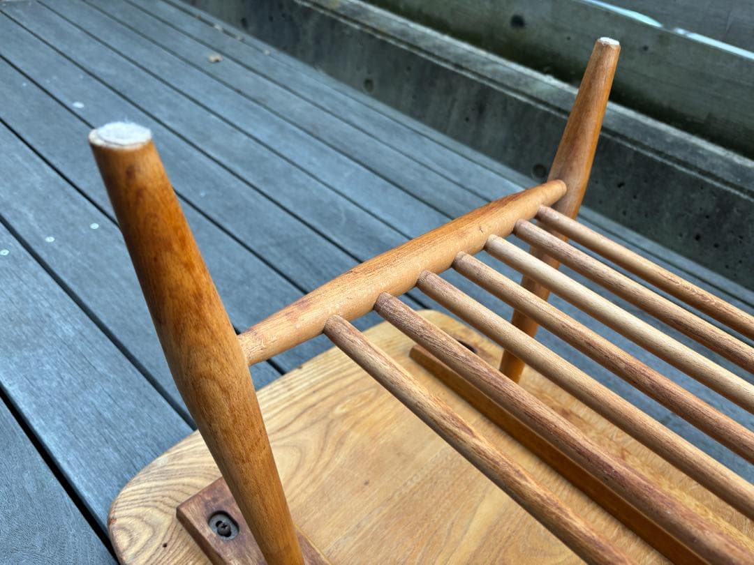 【英国アンティーク】Ercol アーコール コーヒーテーブル マガジンラック付