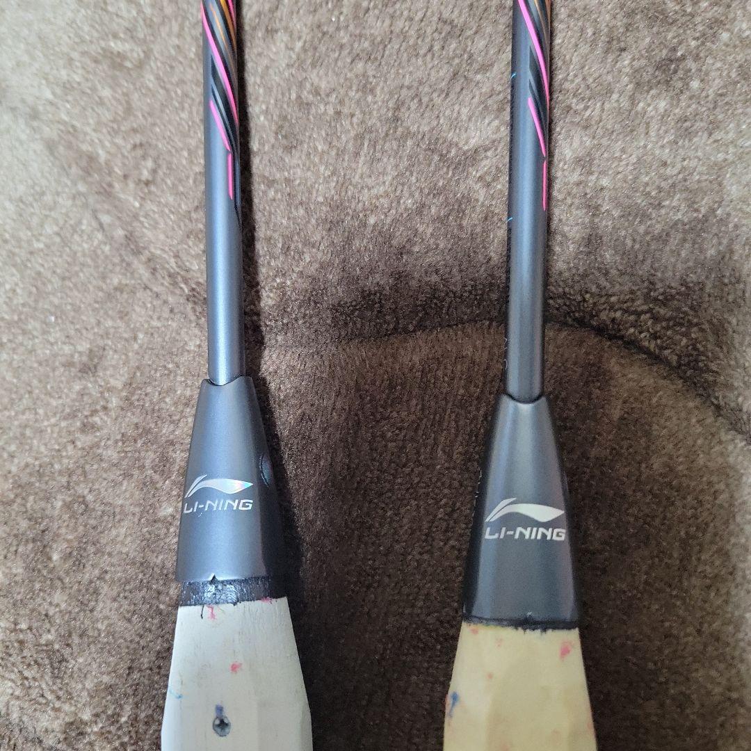 リーニン アックスフォース80 2本セット バドミントン ラケット