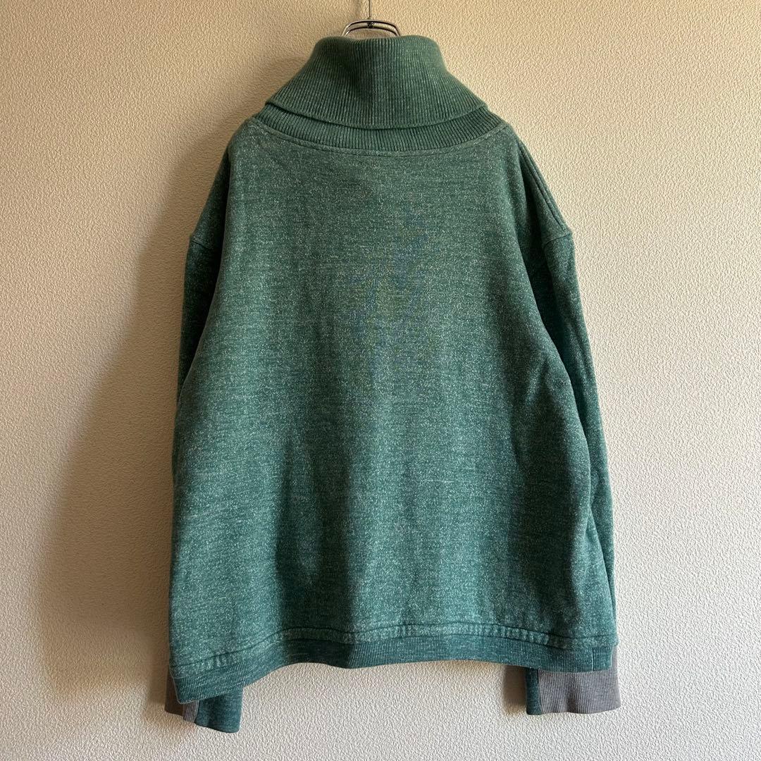 hatra ハトラ スウェット ハイネック ライトグリーン 最上もが M