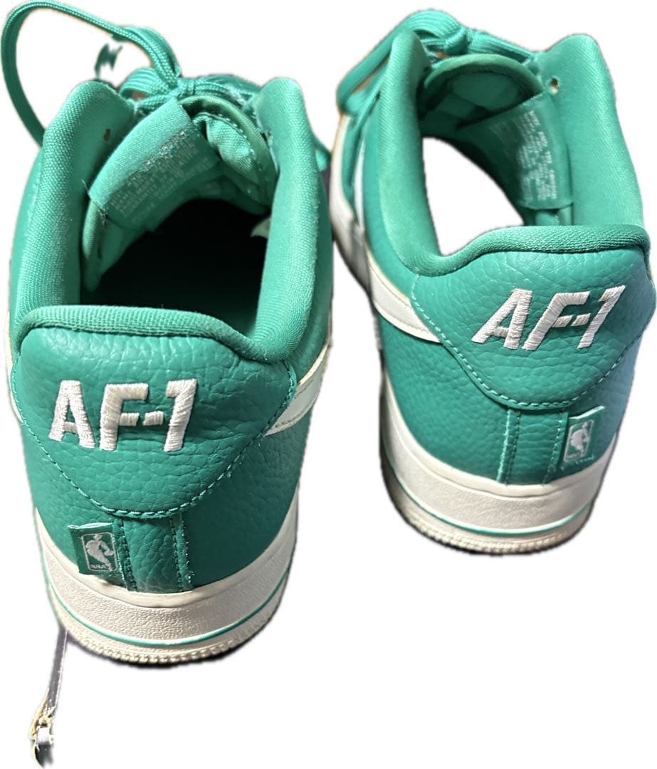 シューズ(男性用) NIKE AIRFORCE1 '07LV8 GREEN/WHITE US10.5