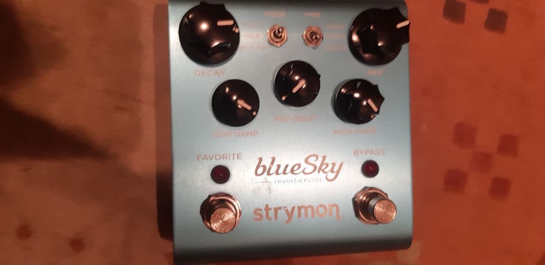 strymon blueSky リバーブエフェクター