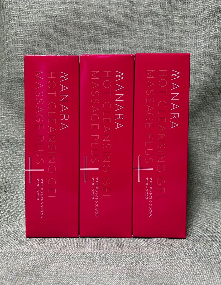 マナラ ホットクレンジングゲル マッサージプラス 3本セット