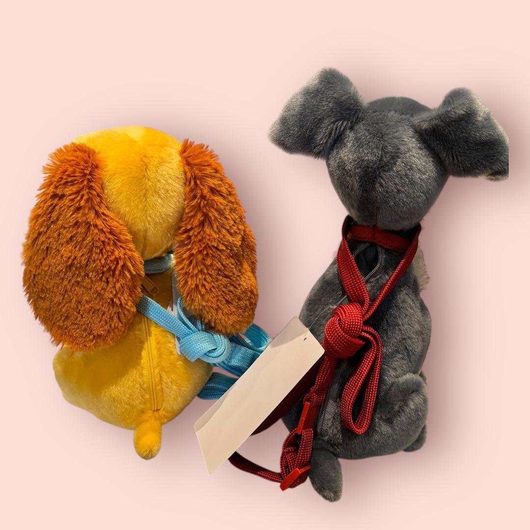 ディズニー 新商品 ぬいぐるみ ショルダーバッグ わんわん物語