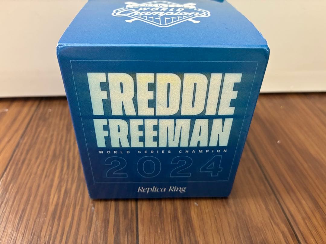 ドジャースワールドシリーズチャンピオンリングフリーマン 9/15球場配布