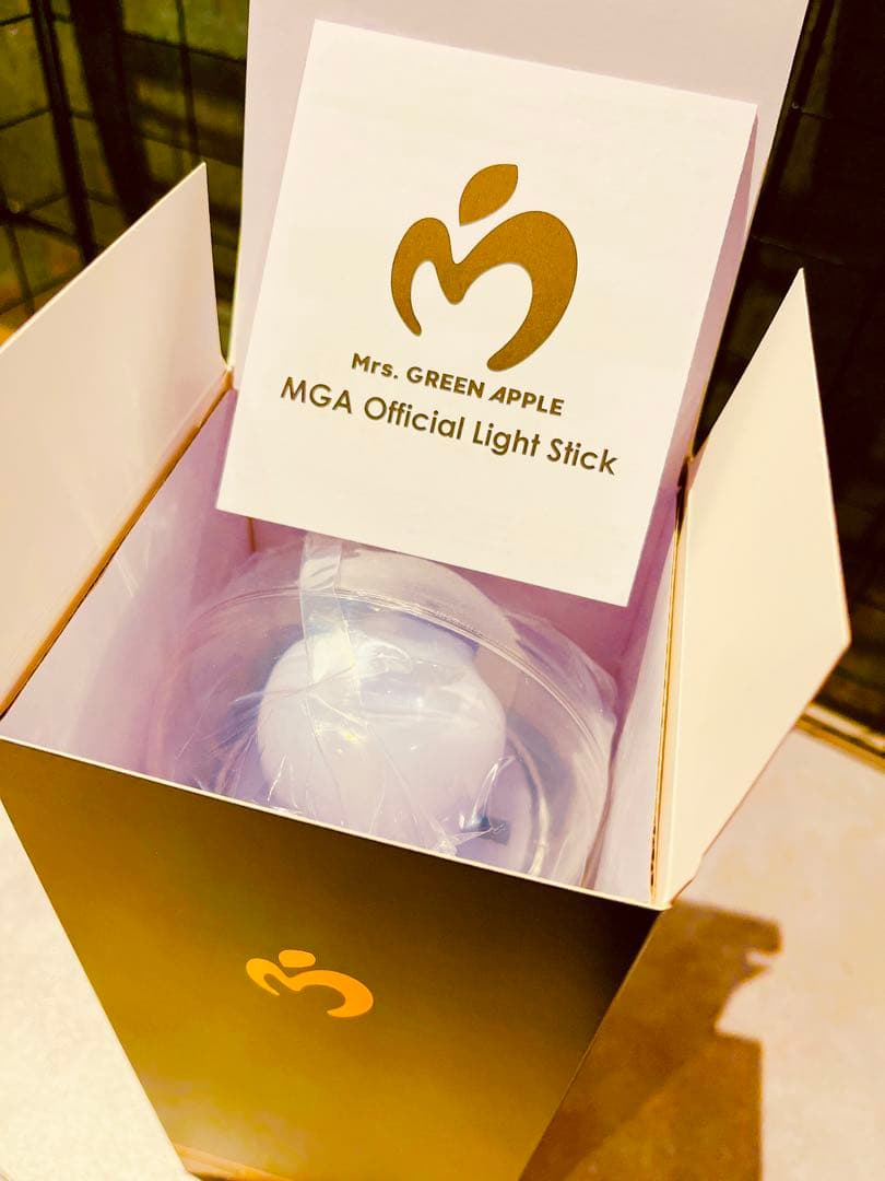 フライヤー付！未開封りんご棒♡ミセスペンライト♡バベルBABELライトスティック