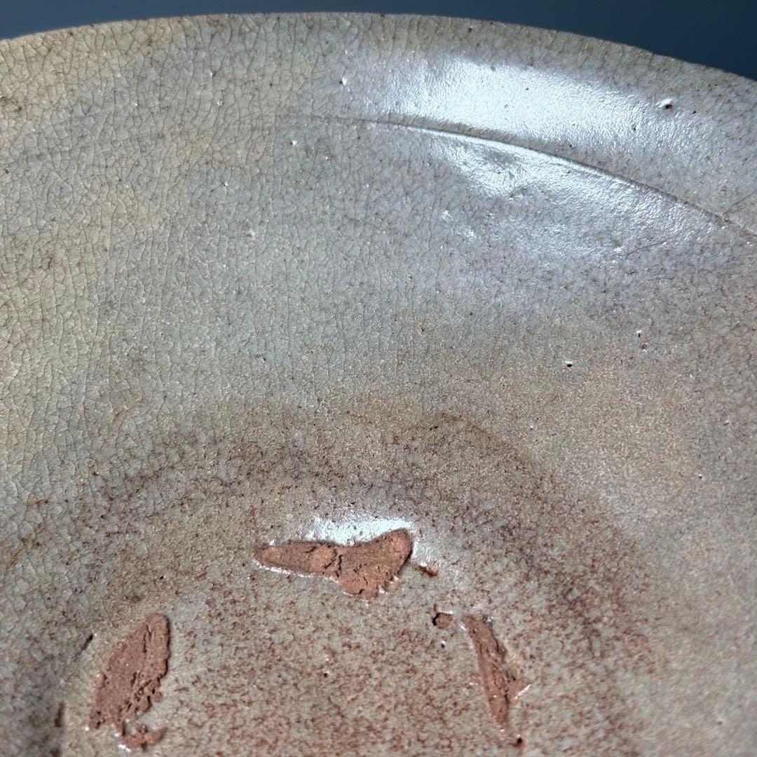 朝鮮古美術　高麗～李朝時代　青磁平茶碗　古美術　茶道具　時代保証　箱付　状態◎