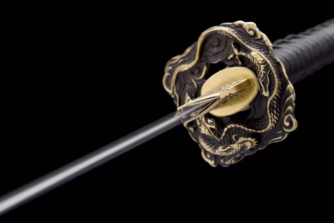 『猛竜が川を渡る』 武具　刀装具　日本刀　模造刀 居合刀