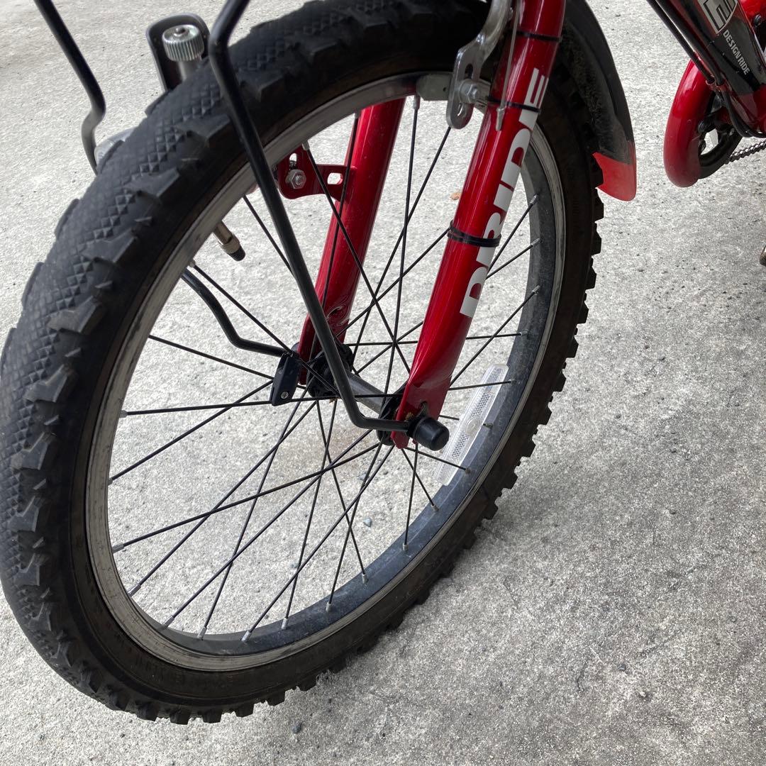 サイクルベースあさひ DRIDE ドライド　子供用自転車 赤　20インチ