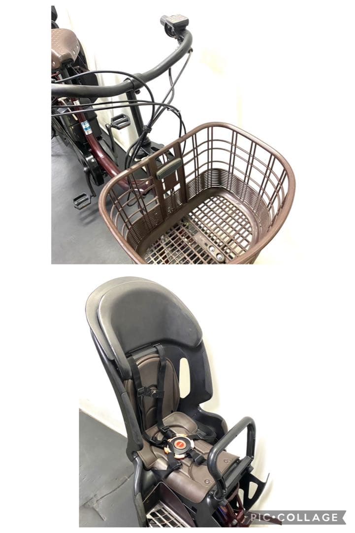 1年保証 新品部品多数　ヤマハ　パスバビー　20インチ　茶色　電動アシスト自転車