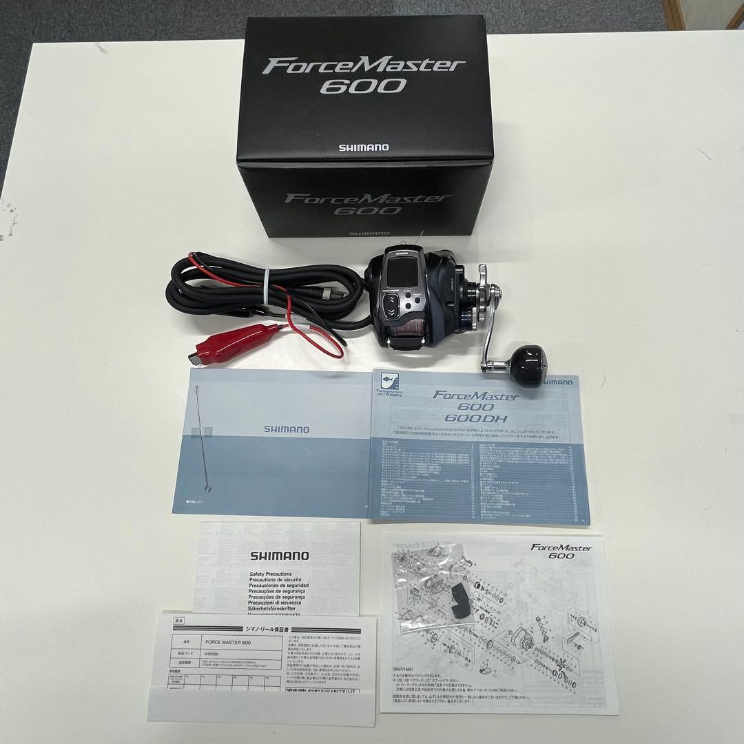シマノ23フォースマスター600