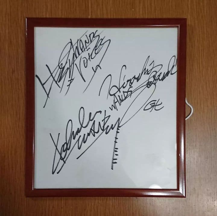 WANDS 第一期メンバー 直筆サイン