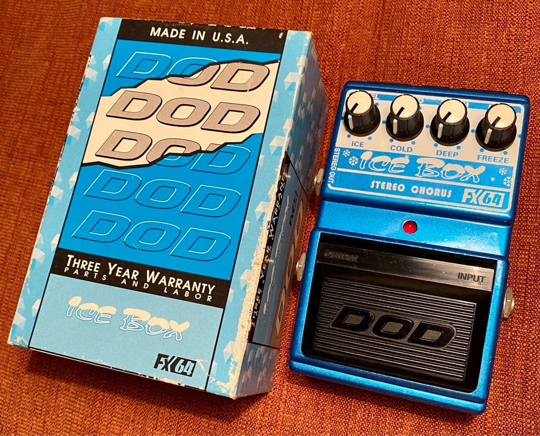 名機DOD FX64 ICE BOX Stereo Chorus