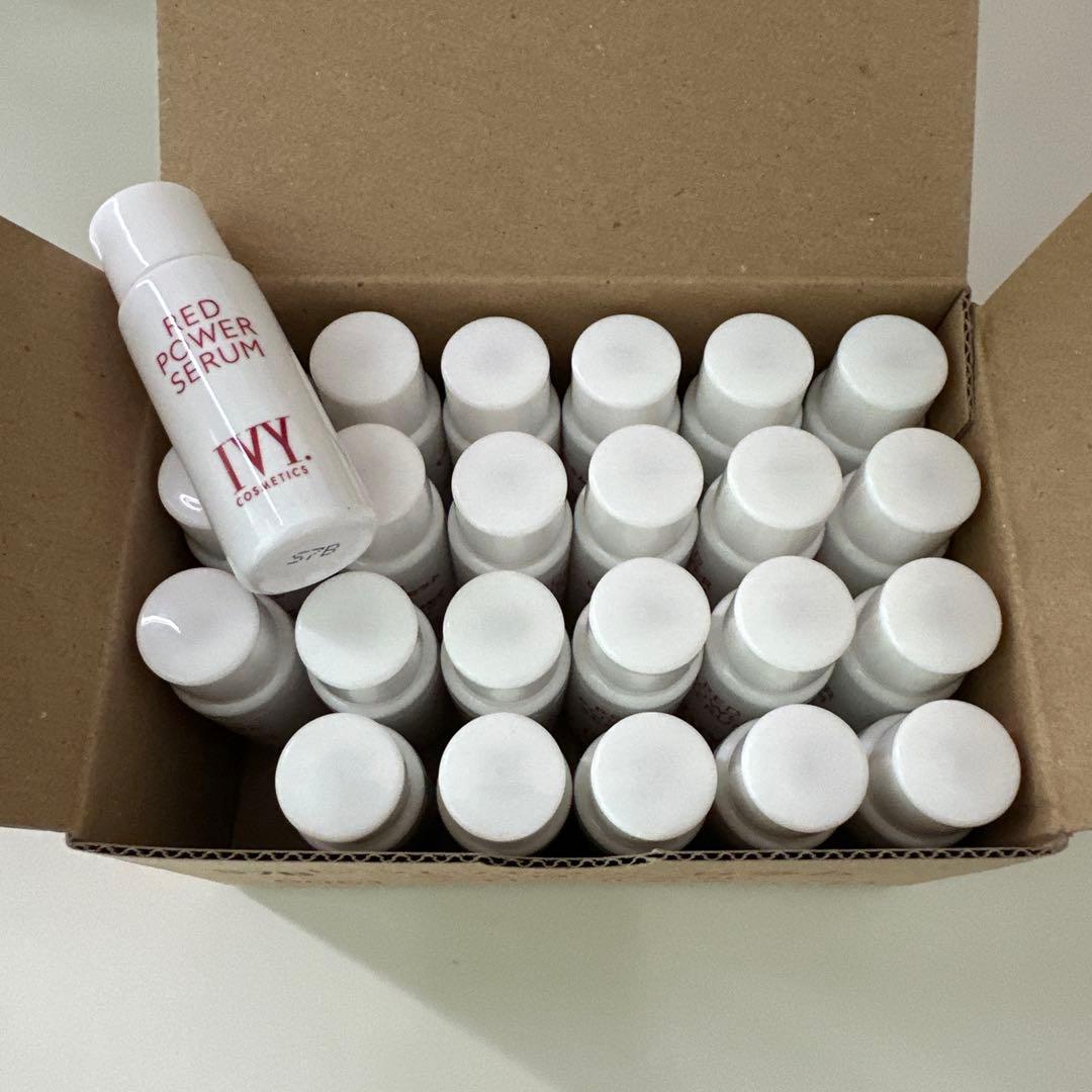 ラスト最安値♪アイビー化粧品◻️レッドパワーセラム ミニボトル(8ml)24本