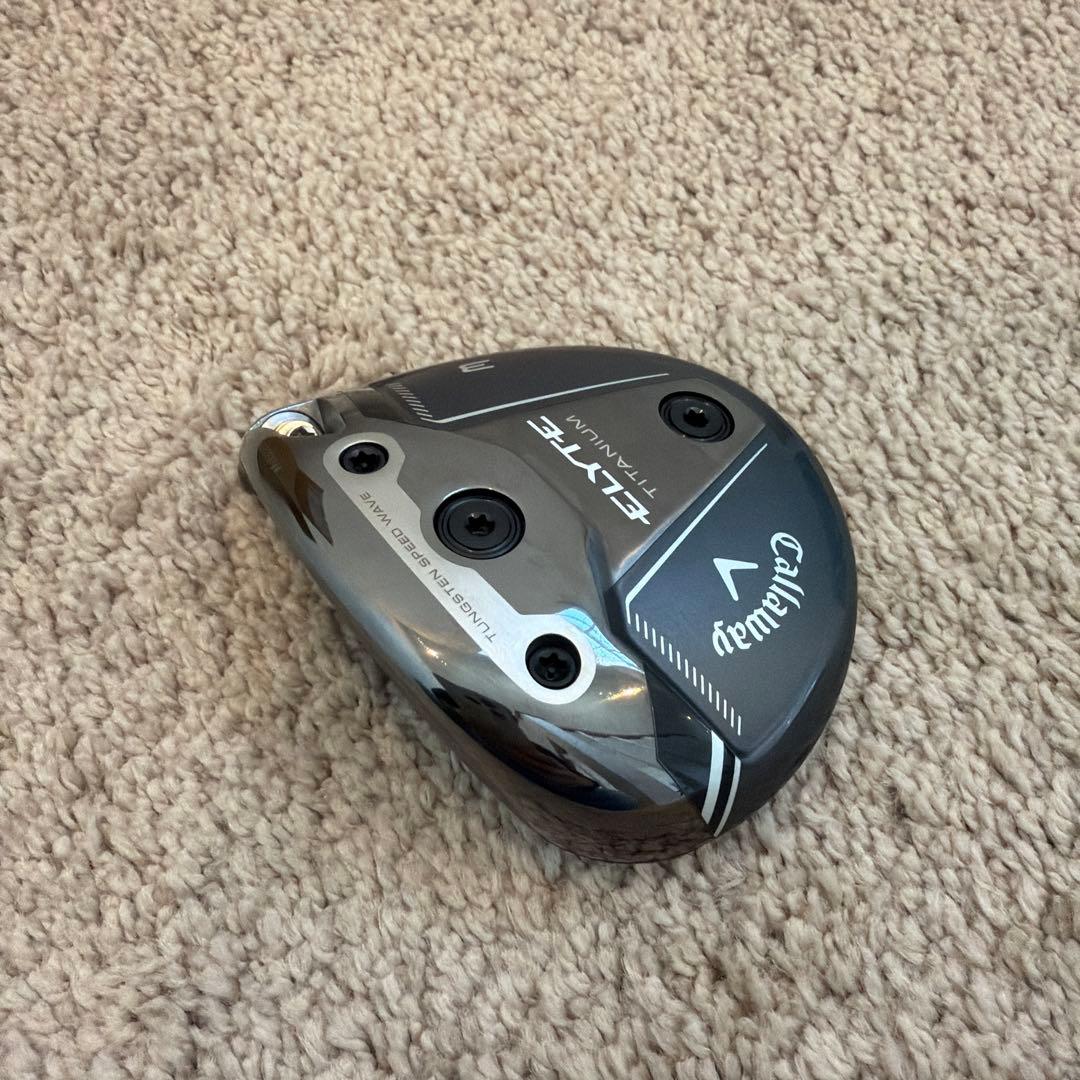 土曜日までの割引　美品　キャロウェイ　エリート　チタニウム　3W ヘッドのみ