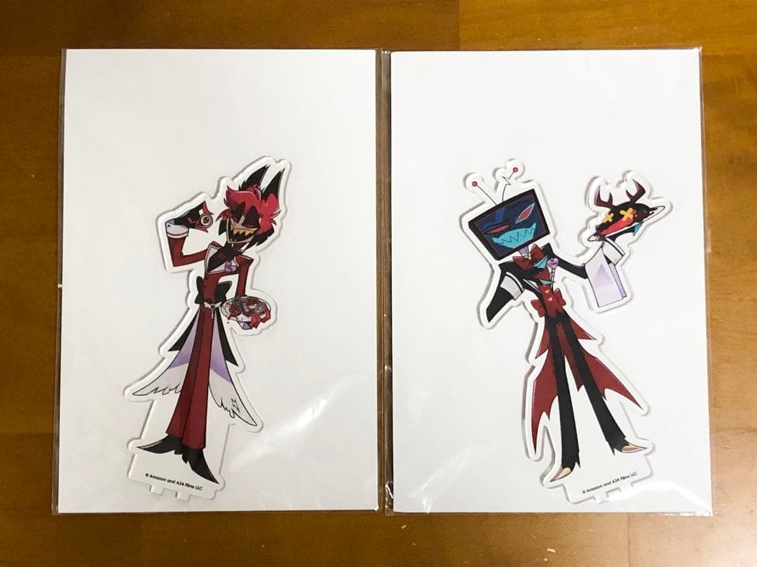 ハズビンホテル　アニメイトカフェ　アラスター　ヴォックス　アクスタ