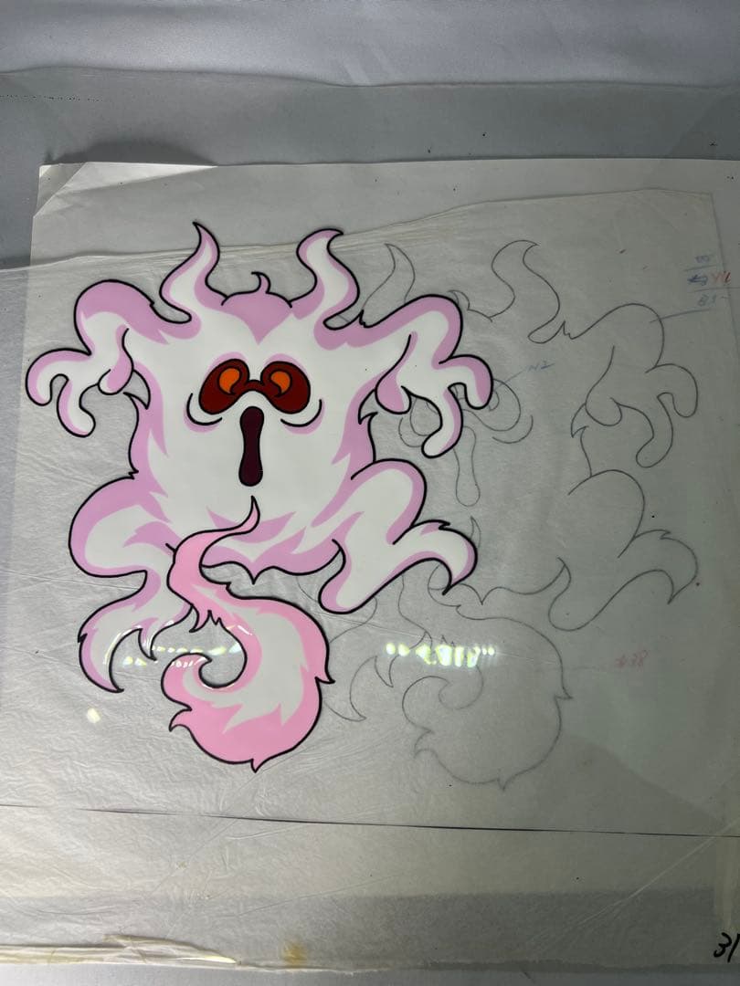 ドラゴンクエスト　モンスターズ　セル画　バーニングブレス　フレイムマン