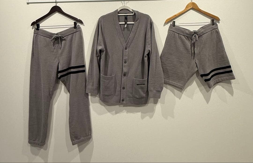 ブリーフィング　BRIEFING セットアップ　M パンツ、ハーフパンツセット