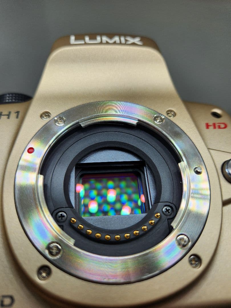 bassyLUMIX GH1 ゴールド AVCHD ミラーレスカメラ 美品