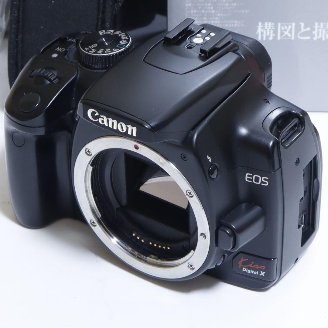 ★スマホに送れる一眼レフ★定番機!!★キャノン EOS Kiss Xセット