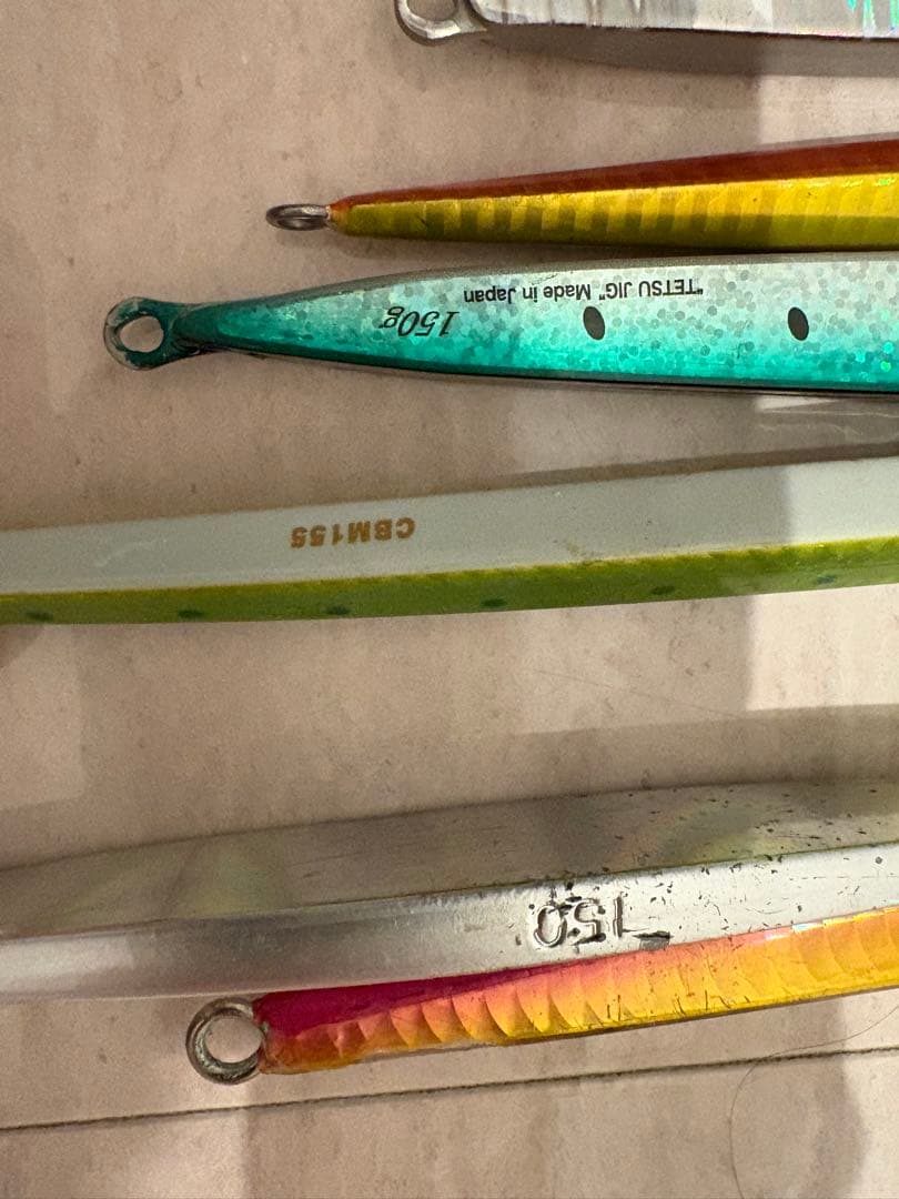 メタルジグ 14個セット CB 、マサムネ、メロン工房、テツジグ等