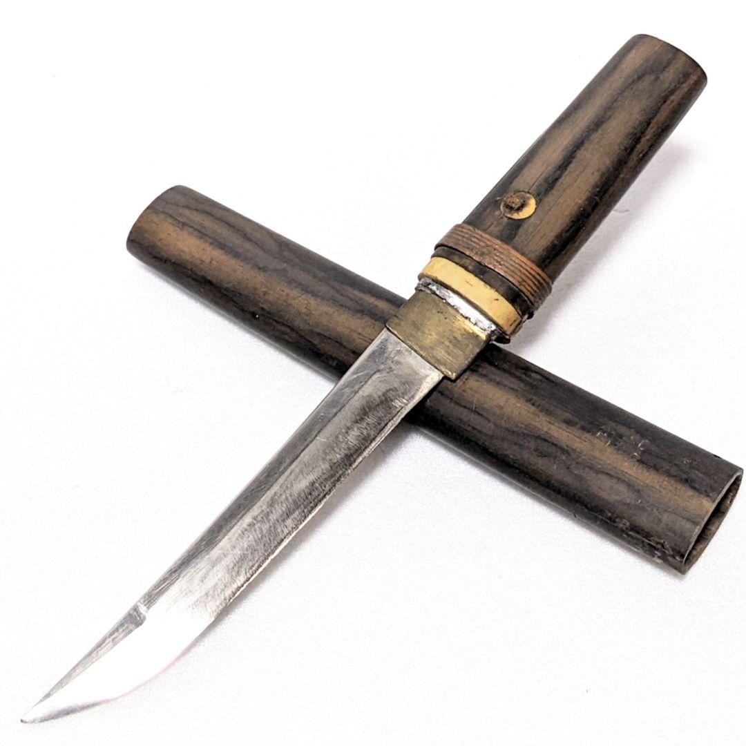 【小刀・短刀】残欠刀 残欠造 工作用ナイフ 和式ナイフ②【合法サイズ・確認済み】