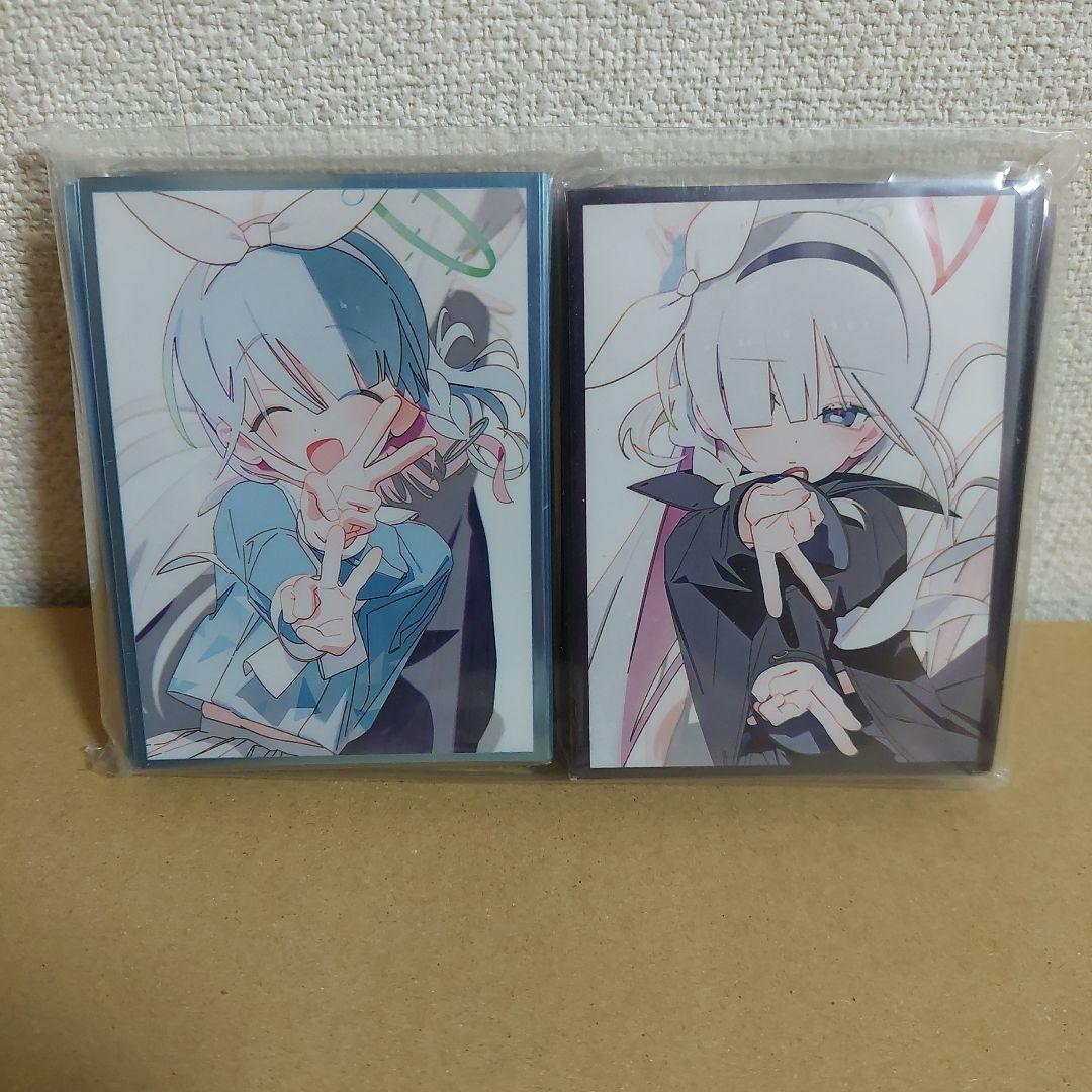 ブルーアーカイブ　ブルアカ　アロナ　プラナ　カード　デッキ　スリーブ　2種セット