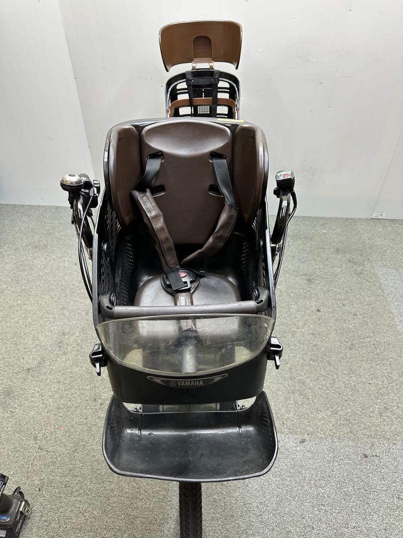 ヤマハパスKISS 3人乗り電動自転車　子供乗せシート付き　お買い得品