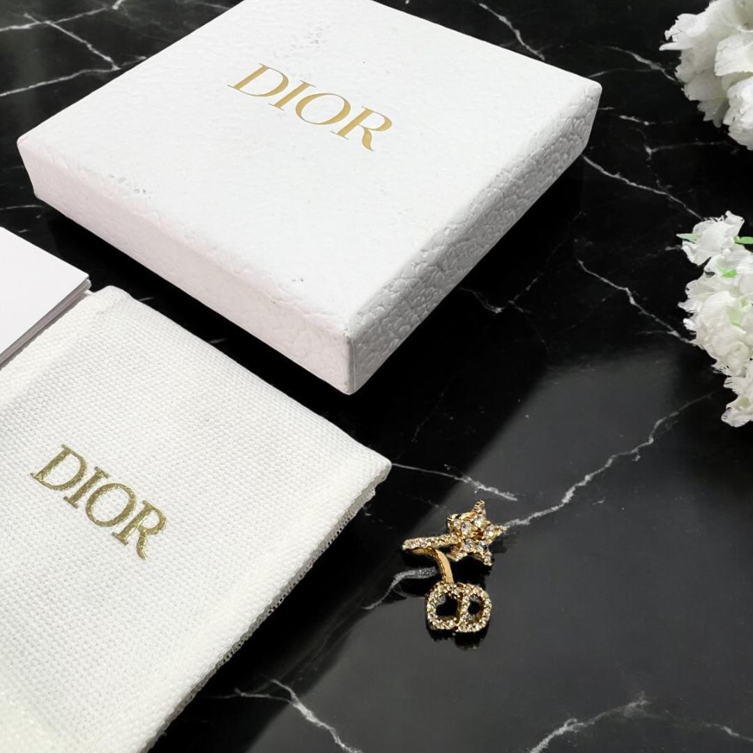 ✨正規品＆極美品‼️✨ ディオール CLAIR D LUNE クリスタル ピアス