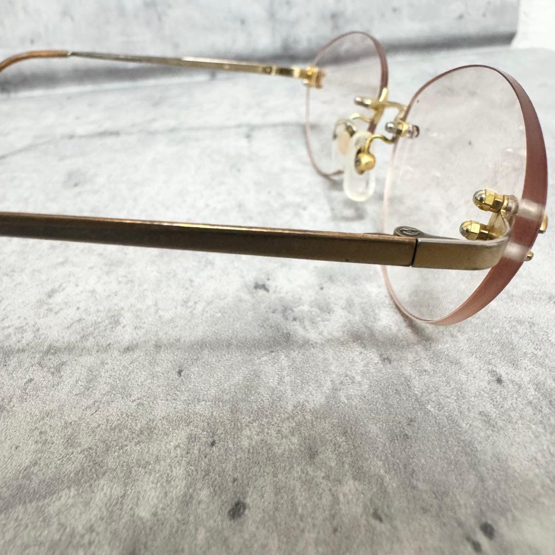 CHANEL シャネル サングラス リムレス ココマーク ヴィンテージ 度入り