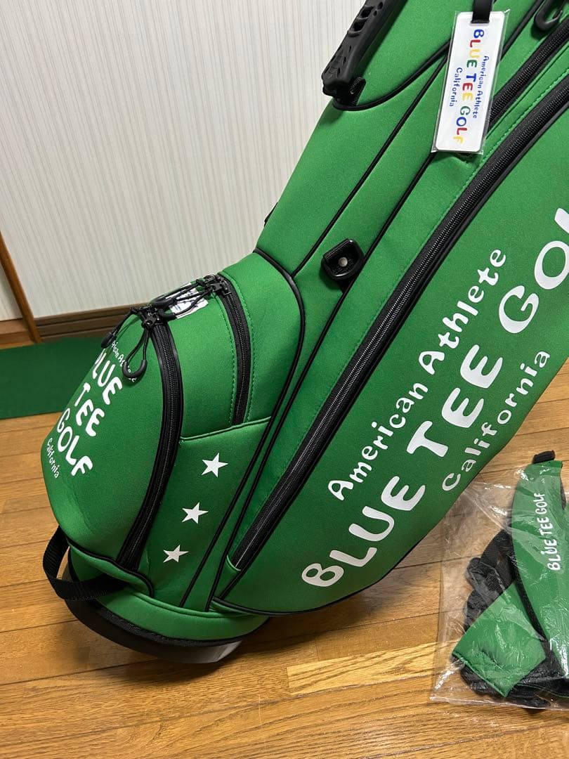 BLUE TEE GOLF ブルーティーゴルフ キャディバッグ スタンド式