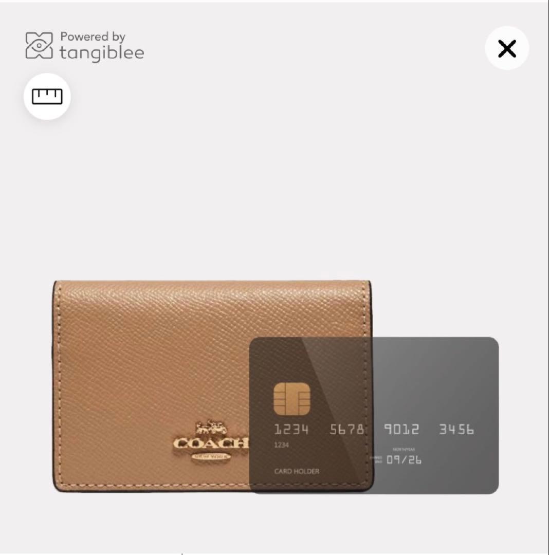 値下げ価格【新品未使用】COACH ビジネスカードケース