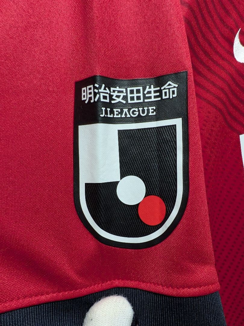 ジ*ヌ様 【鹿島アントラーズ】神様ジーコ　30周年記念ユニフォーム　XL