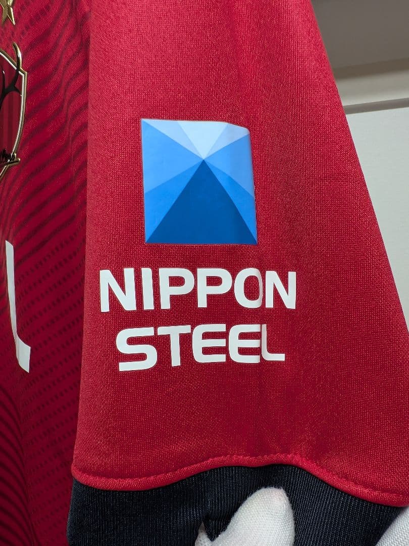 ジ*ヌ様 【鹿島アントラーズ】神様ジーコ　30周年記念ユニフォーム　XL