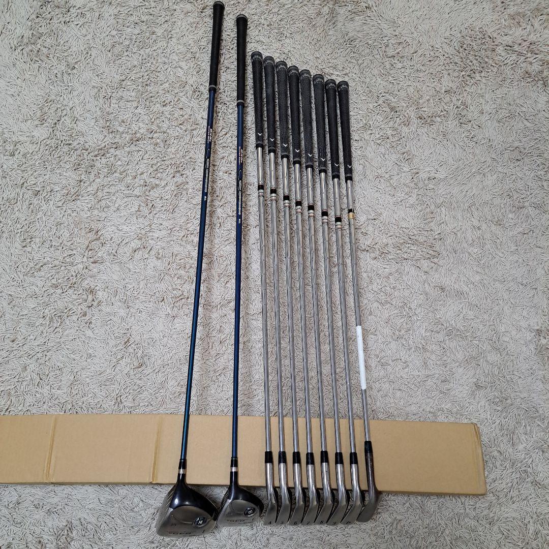 ゴルフクラブセット ドライバーとアイアン10本