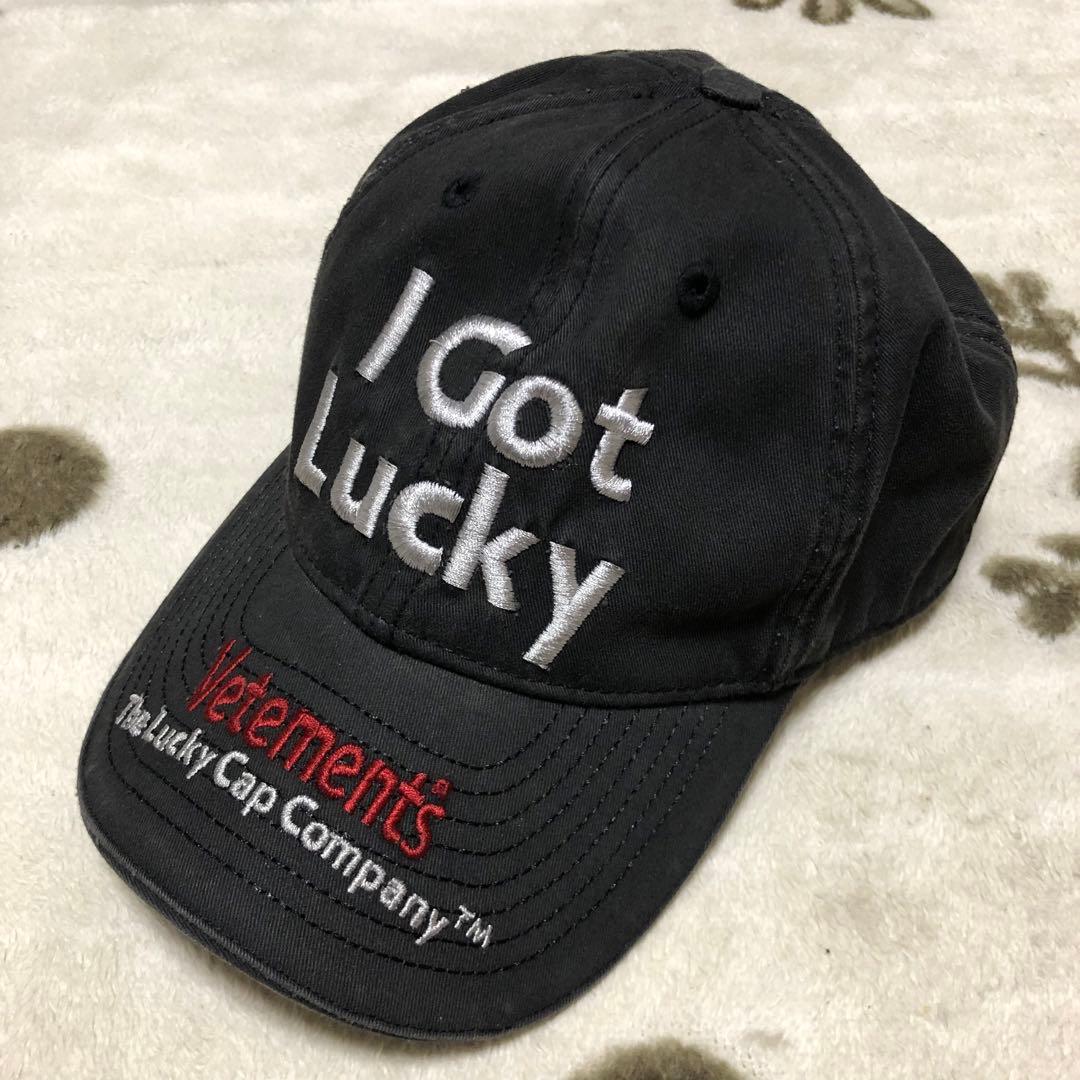 VETEMENTS ヴェトモン I GOT LUCKY 帽子 cap