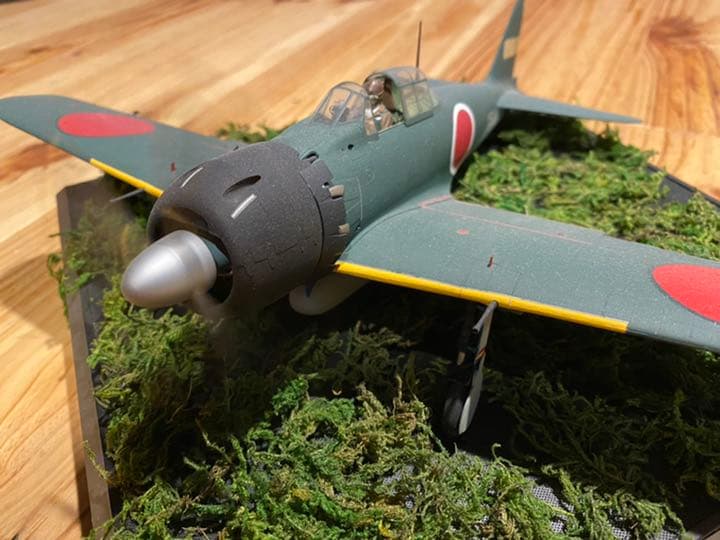 タミヤ　リアルサウンド零戦52型　塗装済み完全品