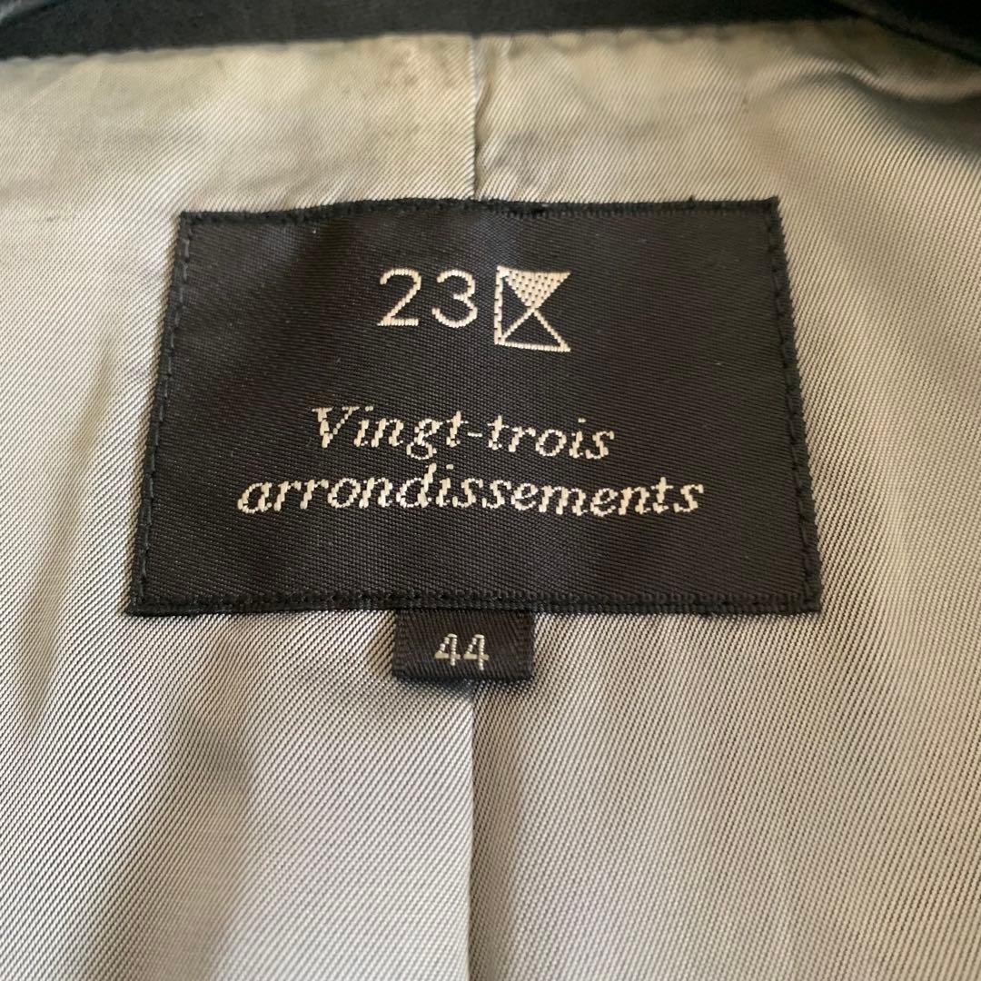 極美品✨23区 ラムレザーシングルライダース 大きいサイズ 44 ブラック